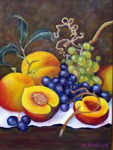 still life in candlelight